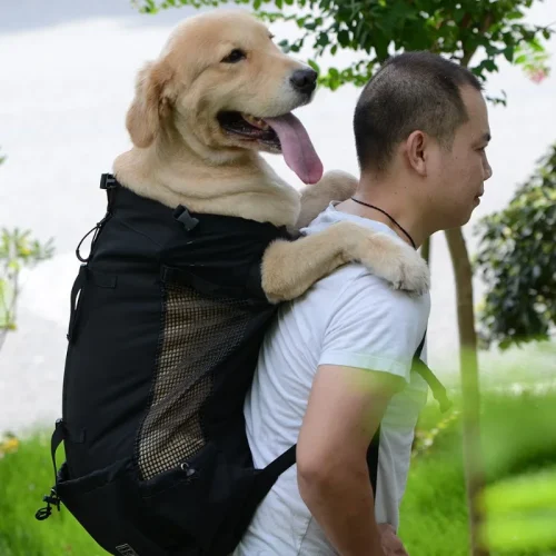 Pet Dog Carrier Backpack, Breathable Mesh Front