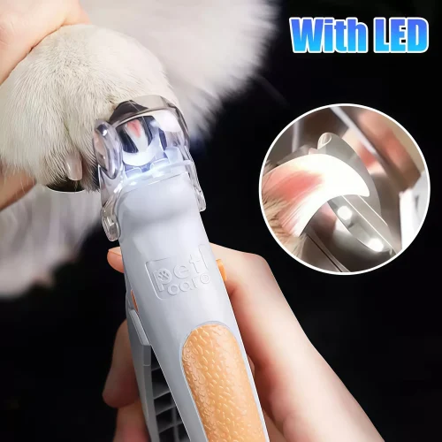 Professional Pet Nail Clipper With LED Light