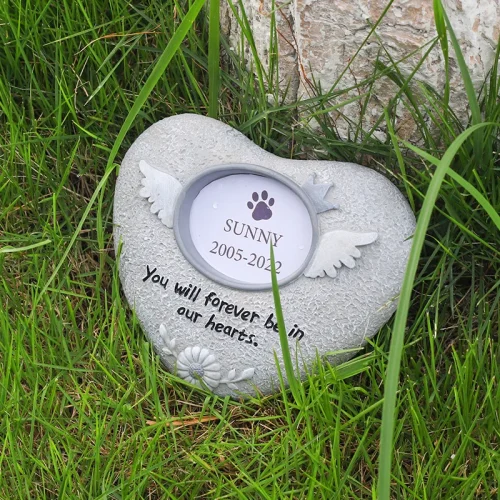 Creative resin Memorial Stone for Pets