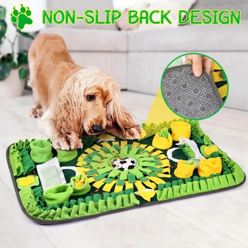 Pet Snuffle Mat - Interactive Slow Feeder Puzzle Toy for Dogs & Cats