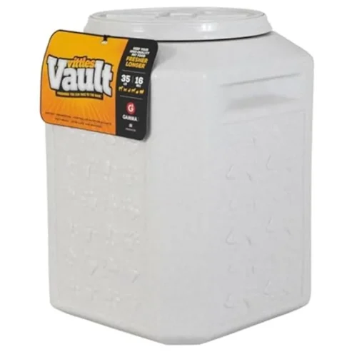Vittles Vault Pet Food Storage Containers up to 35lbs.  Made in the USA