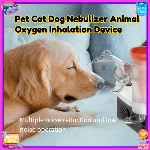 2026 Pet Cat and Dog Nebulizer Oxygen Inhalation Device