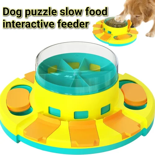 Dog Puzzle Slow Feed Interactive Feeder