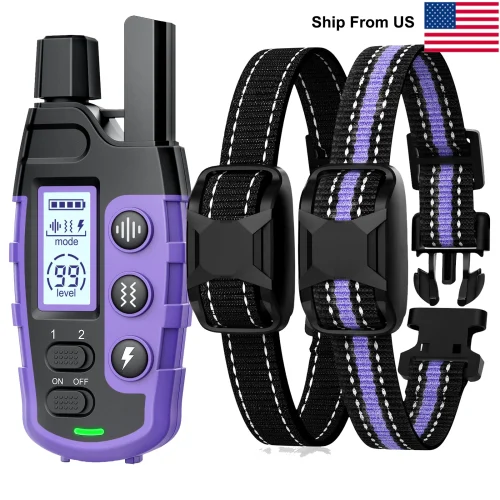 3300 Ft Waterproof, Electric Dog Training Collar with Remote Control