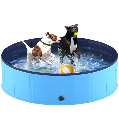 Portable, Foldable, Collapsible, Anti-slip  Pet Swimming  Pool