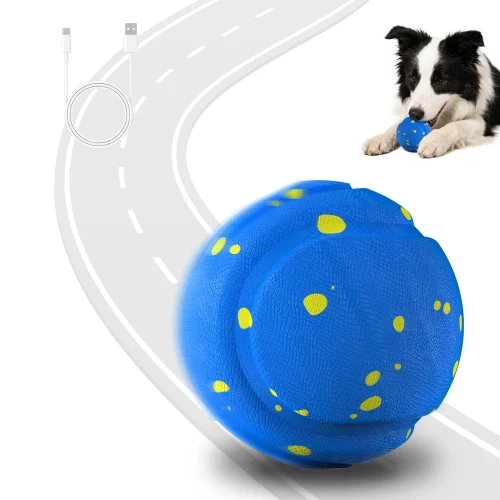 Dog, Bite-Resistant Durable Teething Chew Toy Ball