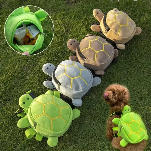 Portable Turtle Shape Dog Backpack